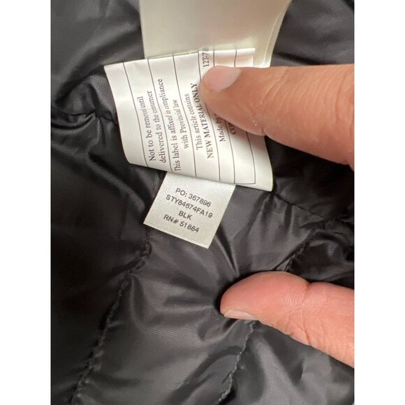 Mango Women XS Black Genuine Sheep Leather Full Zip Biker Moto Jacket - Picture 5 of 8